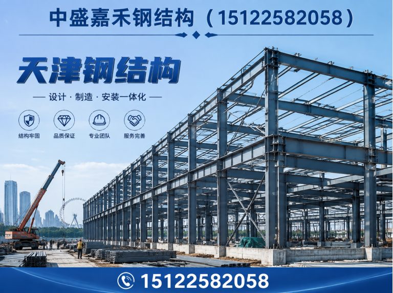 津南区天津钢结构展示图