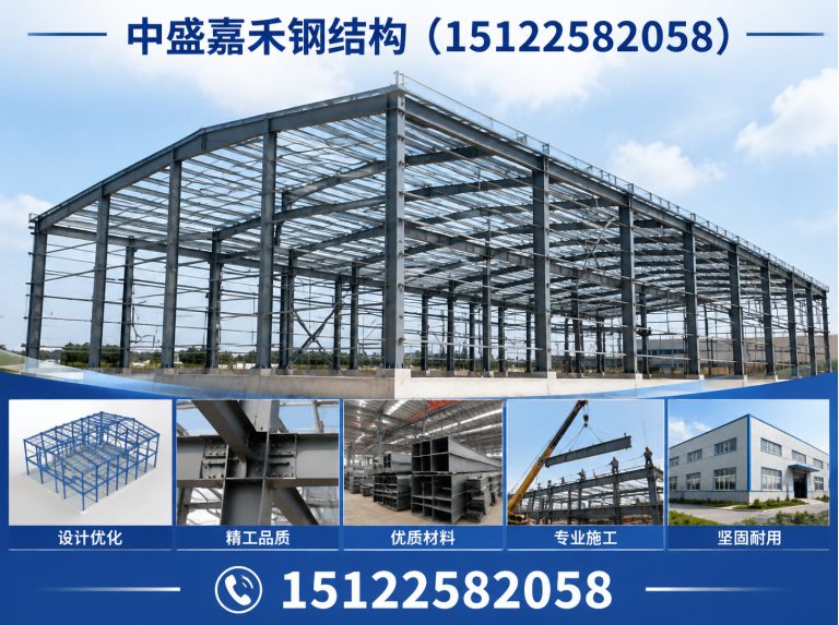 津南区中盛嘉禾钢结构展示图